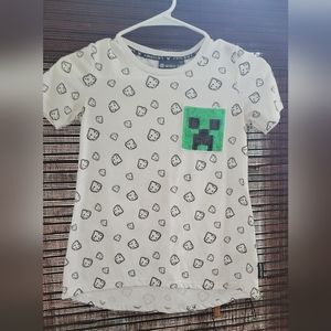 EUC Minecraft Creeper Shirt